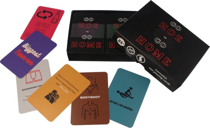 Go hoe or go home card game