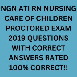 Rn nursing care of children 2019 with ngn