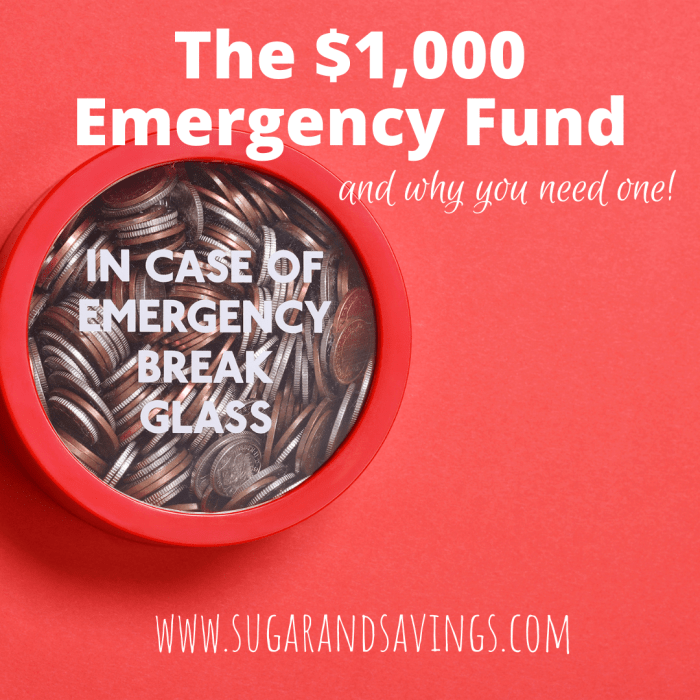 Fund emergency