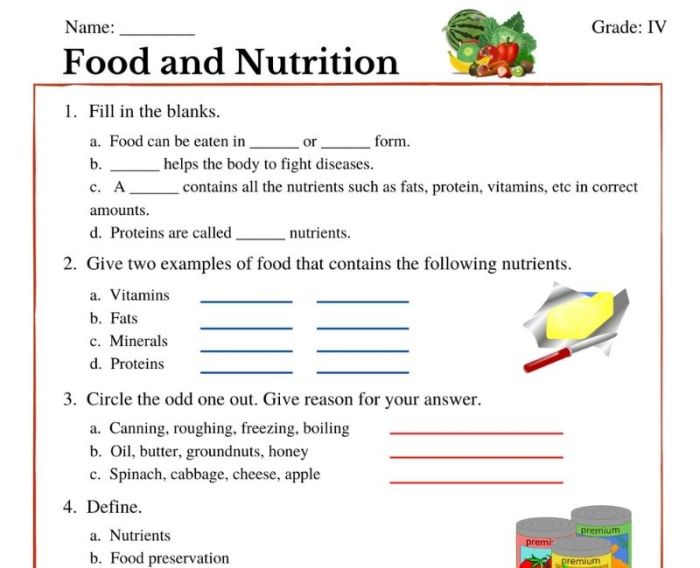 Chapter 10 nutrition for health answer key