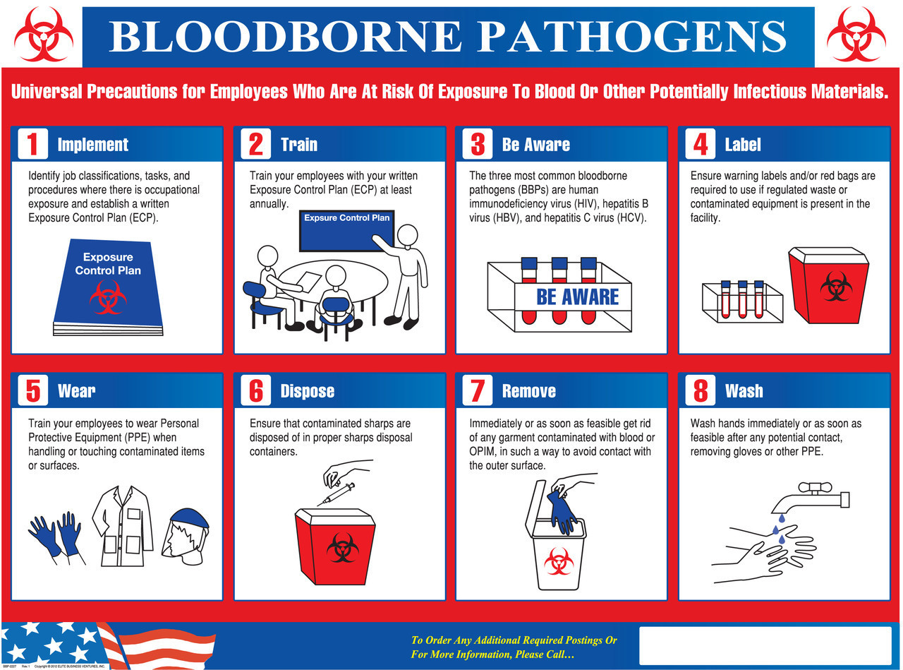 Bloodborne pathogens standard precautions quiz